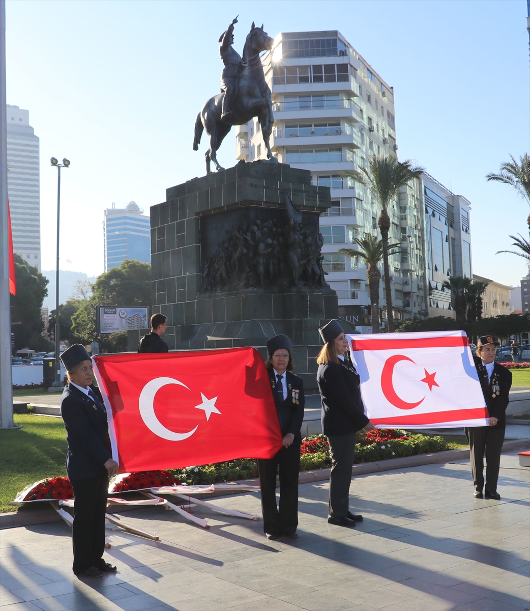 KKTC'nin 42. kuruluş yıl dönümü İzmir'de törenle kutlandı