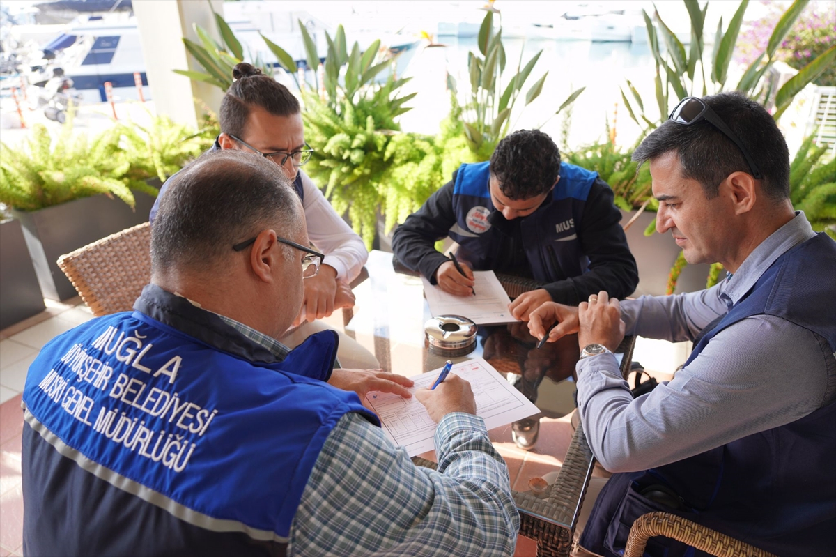 Muğla'da atık su denetimleri sürüyor
