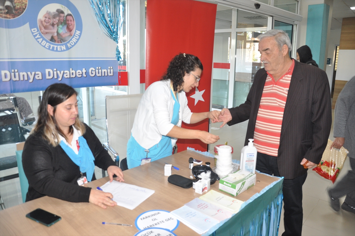 Ödemiş'te Dünya Diyabet Günü etkinliği düzenlendi