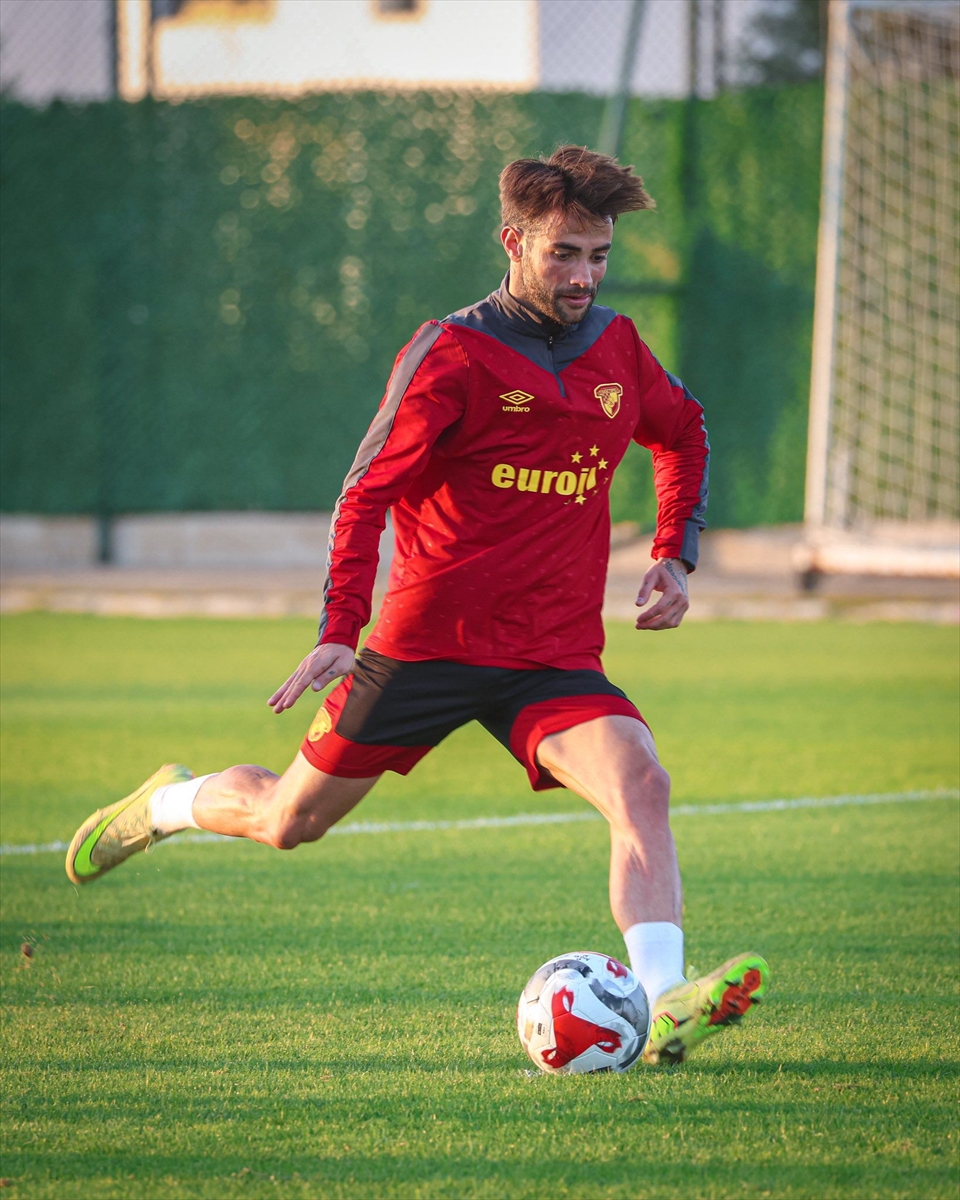 Göztepe, Kocaelispor maçının hazırlıklarını sürdürdü