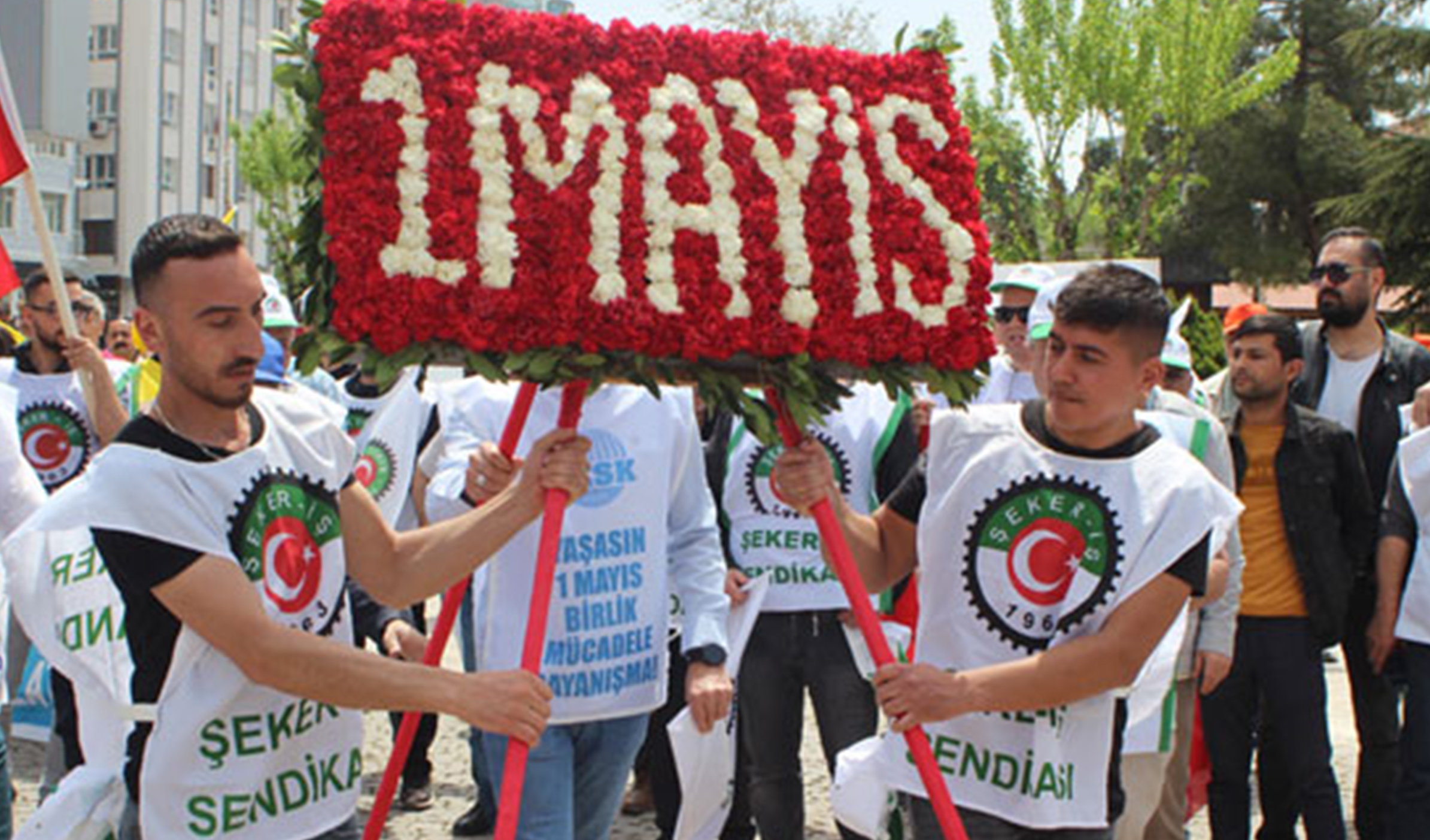 Uşak’ta işçi bayramı coşkuyla Kutlandı