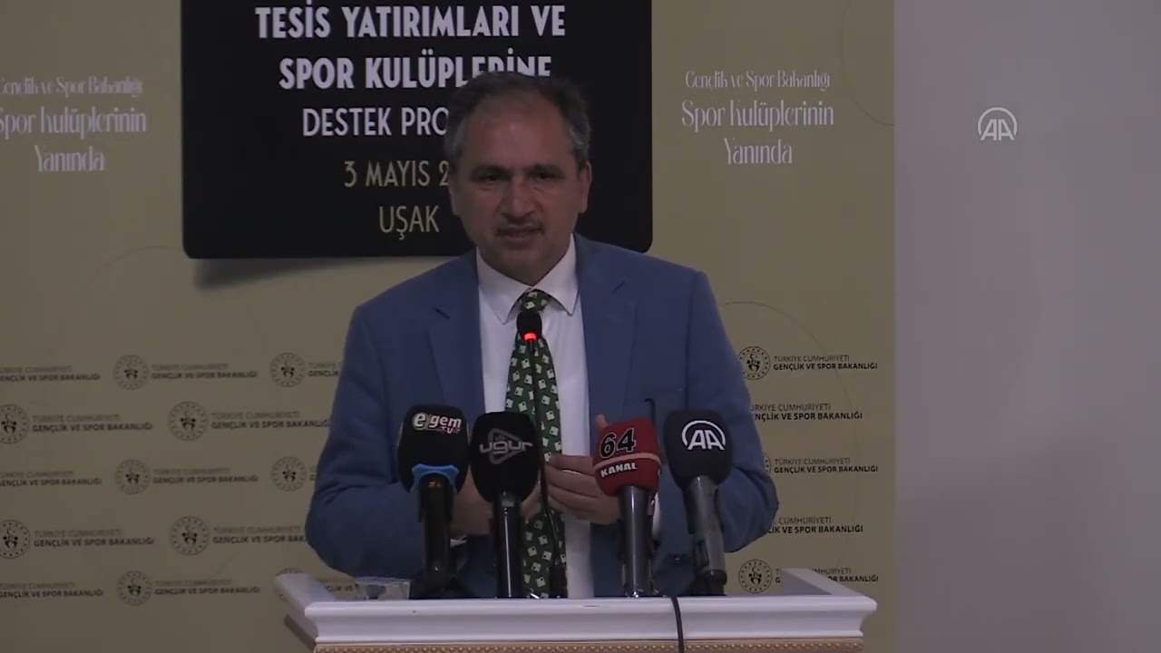Uşak Amatör Spor Kulüplerine Destek
