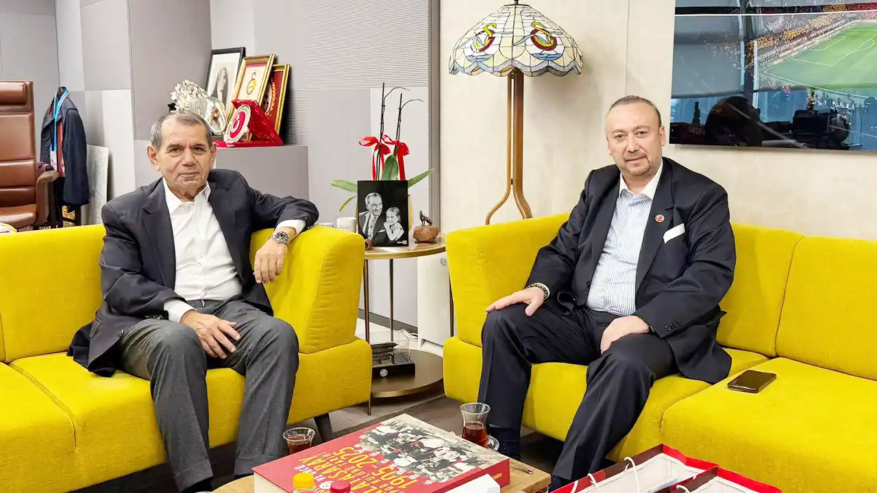 Özkan Yalım'dan, Dursun Özbek'e Süpriz Ziyaret