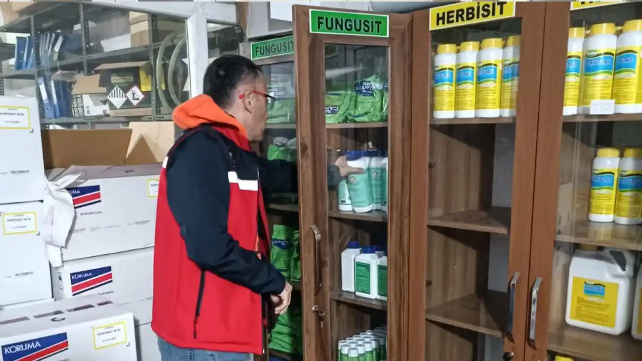 Uşak'ta yetkisiz tarım ilacı satışına 315 bin TL ceza kesildi