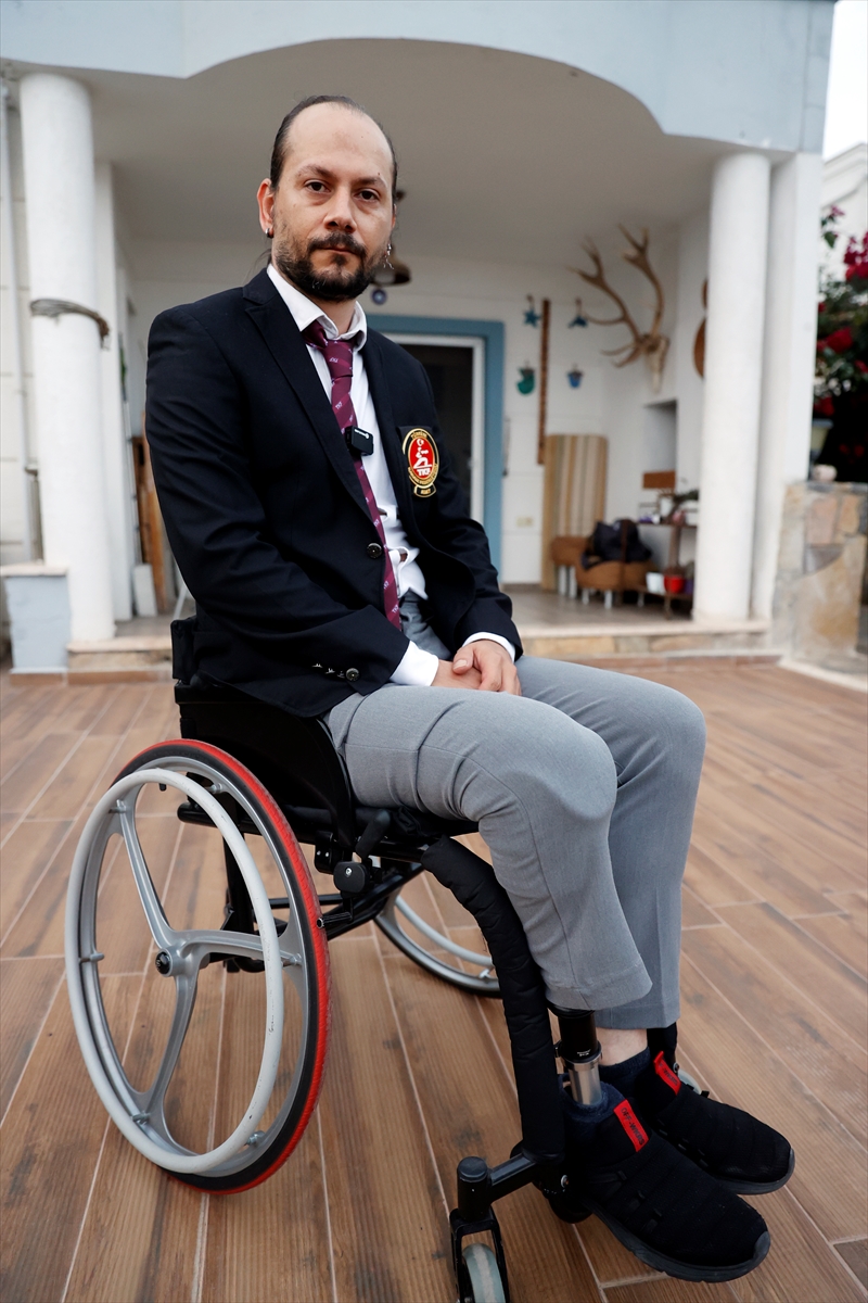 Parakarate sporcusu Deniz Korudağ'ın yeni hedefi milli hakemlik