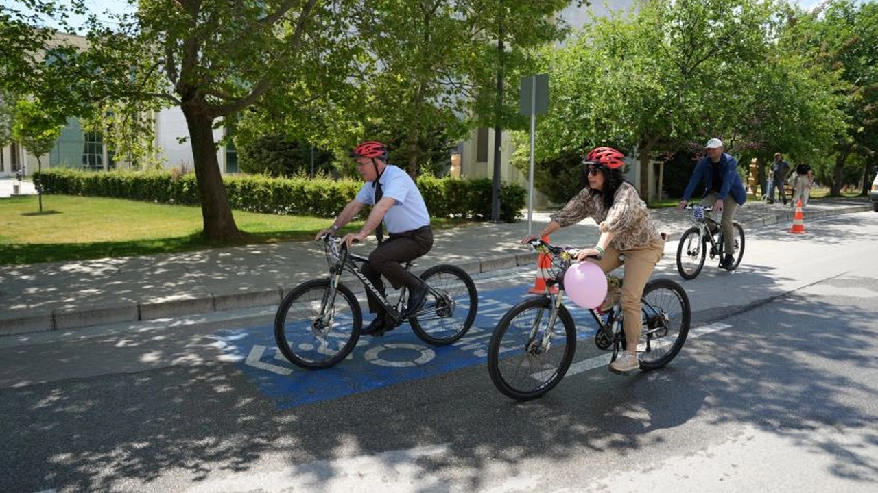 Bodrum'da 'Pedal çevir, adım at' etkinliği düzenlendi