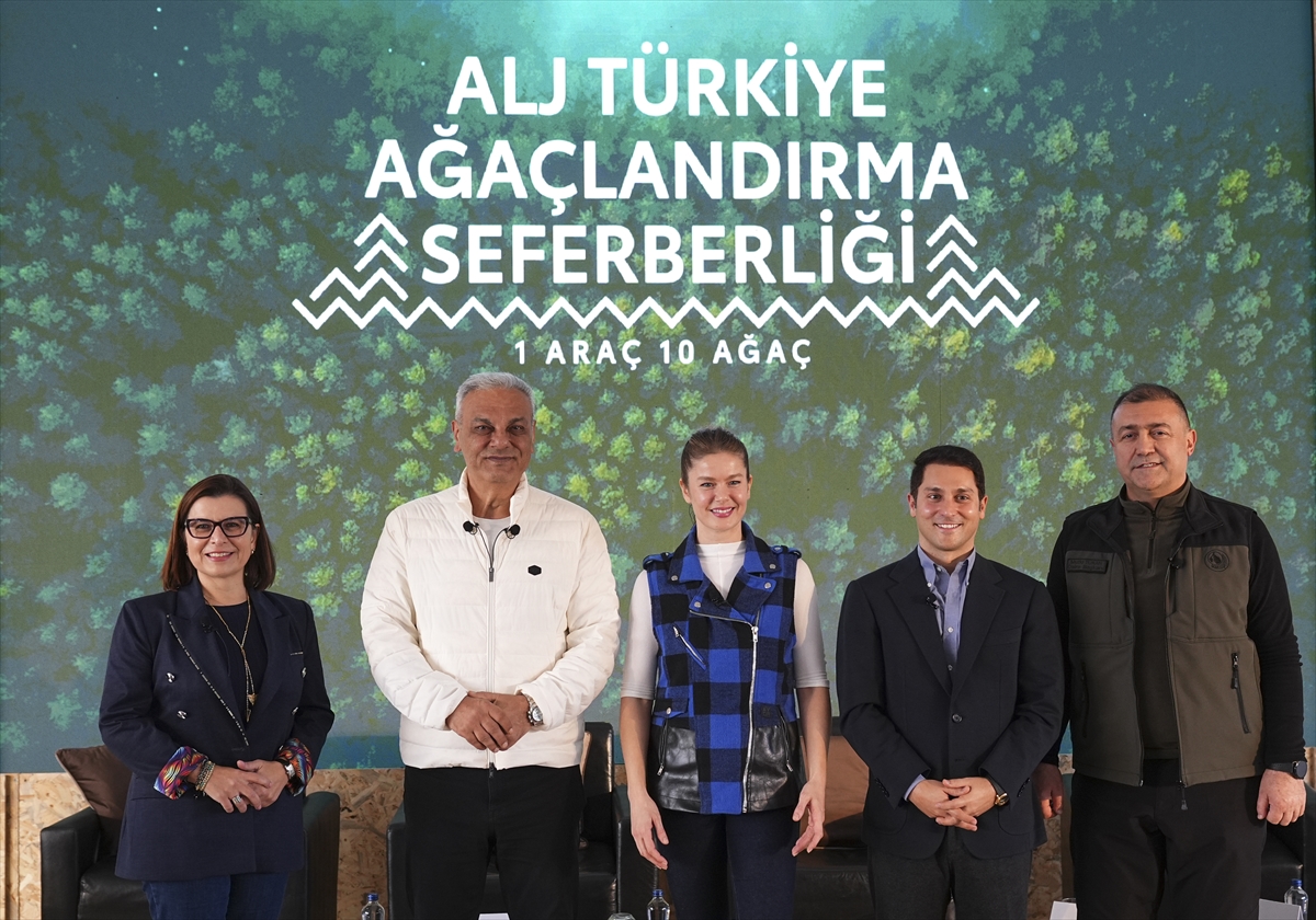 ALJ Türkiye, İzmir'de 310 bin fidanı toprakla buluşturdu