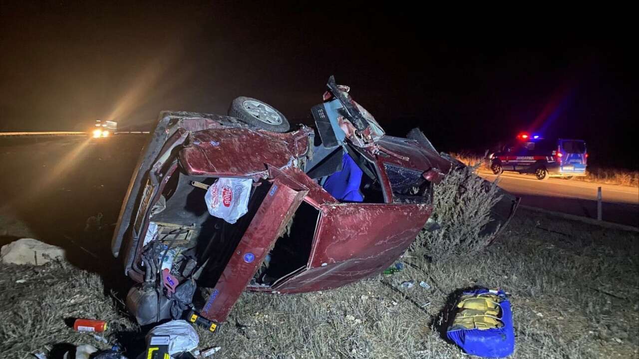 Afyonkarahisar-Uşak Yolunda Kaza; 1 Ölü