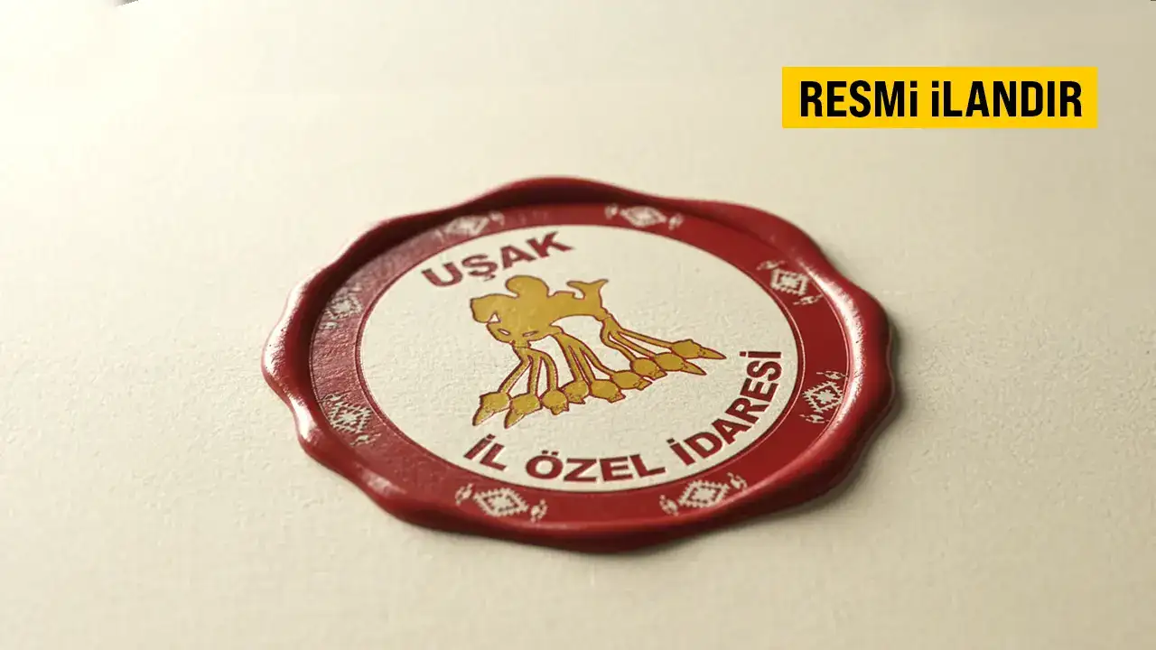 Uşak İl Özel İdaresi İlanı