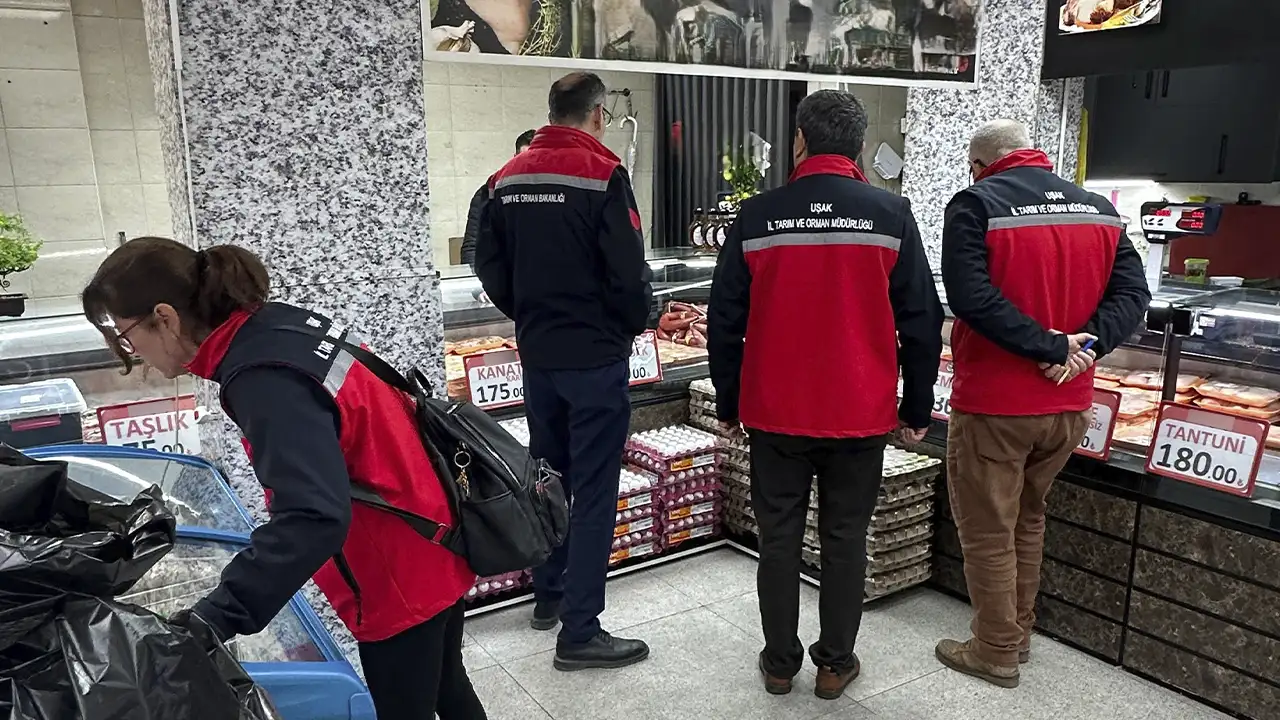 Uşak’ta Kasap ve Lokantalar Denetlendi