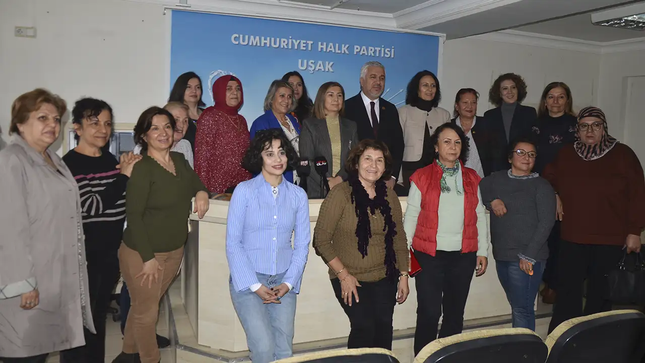 CHP Uşak: “Kadın Varsa Demokrasi Var”