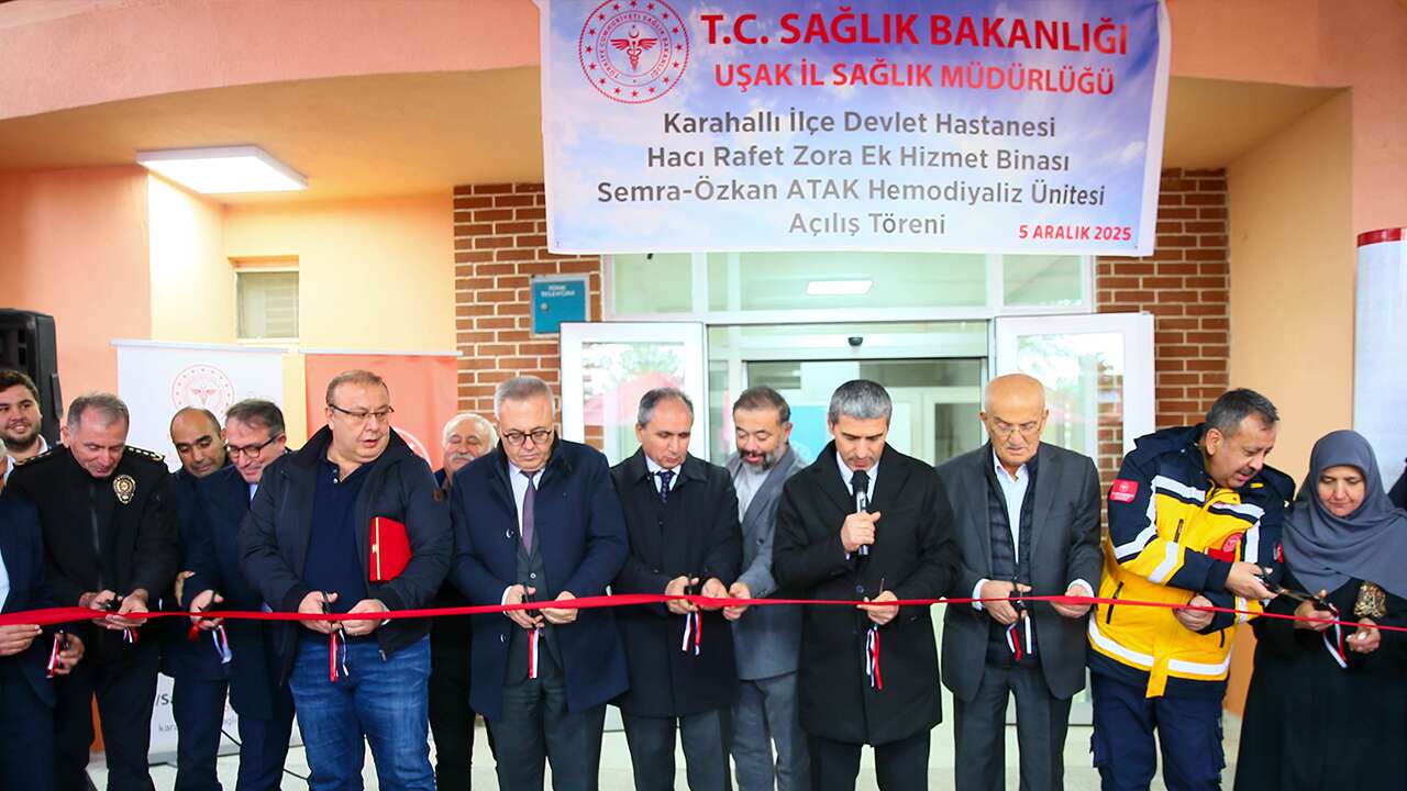 Karahallı’da yeni hemodiyaliz ünitesi hizmete girdi