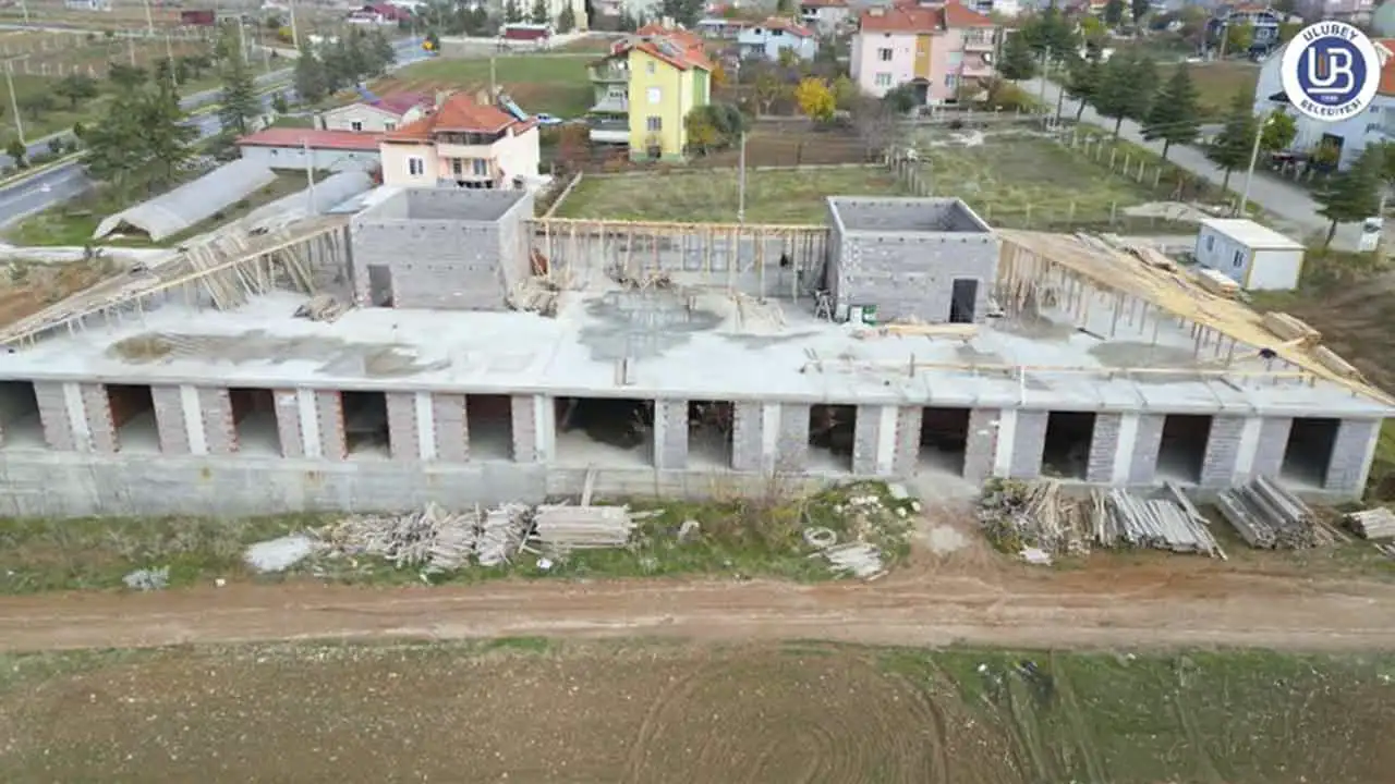 Ulubey’de Hayırsever Destekli Bakım Evi İnşaatı Sürüyor