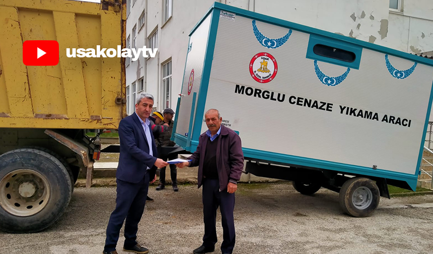 Morglu Cenaze Yıkama Aracı Teslim Edildi