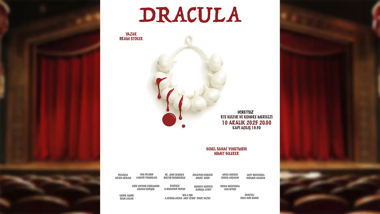Dracula Uşak’ta sahneye çıkıyor: Ücretsiz gösteri