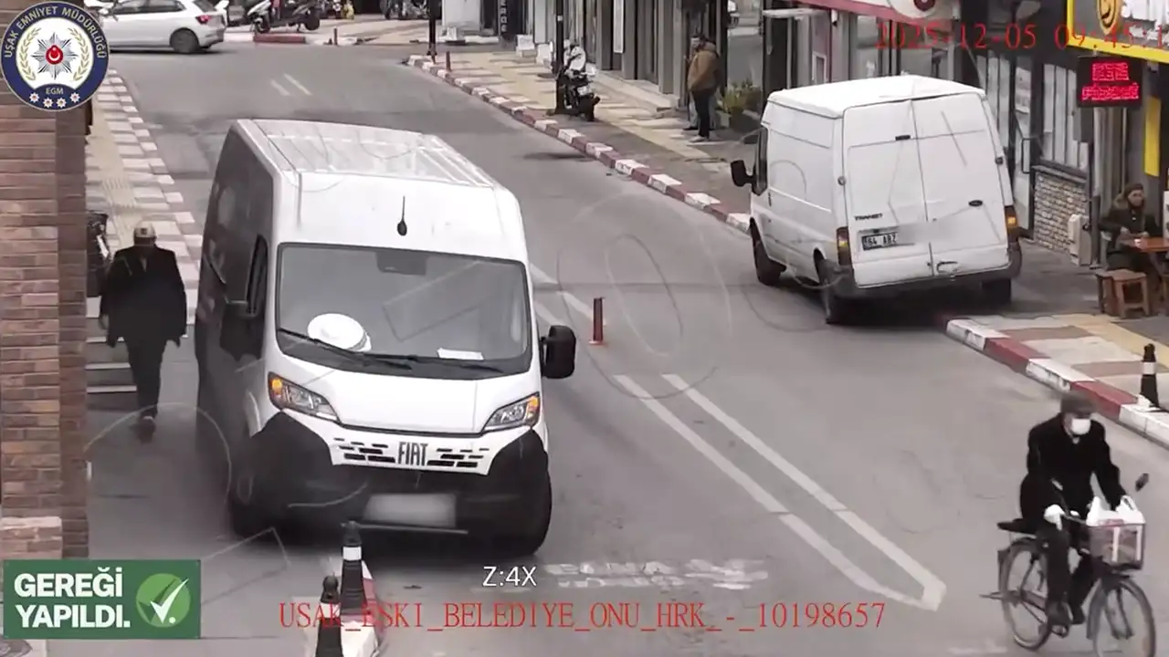 Uşak’ta Hatalı Park ve İkinci Sıra Araçlara Sıkı Denetim