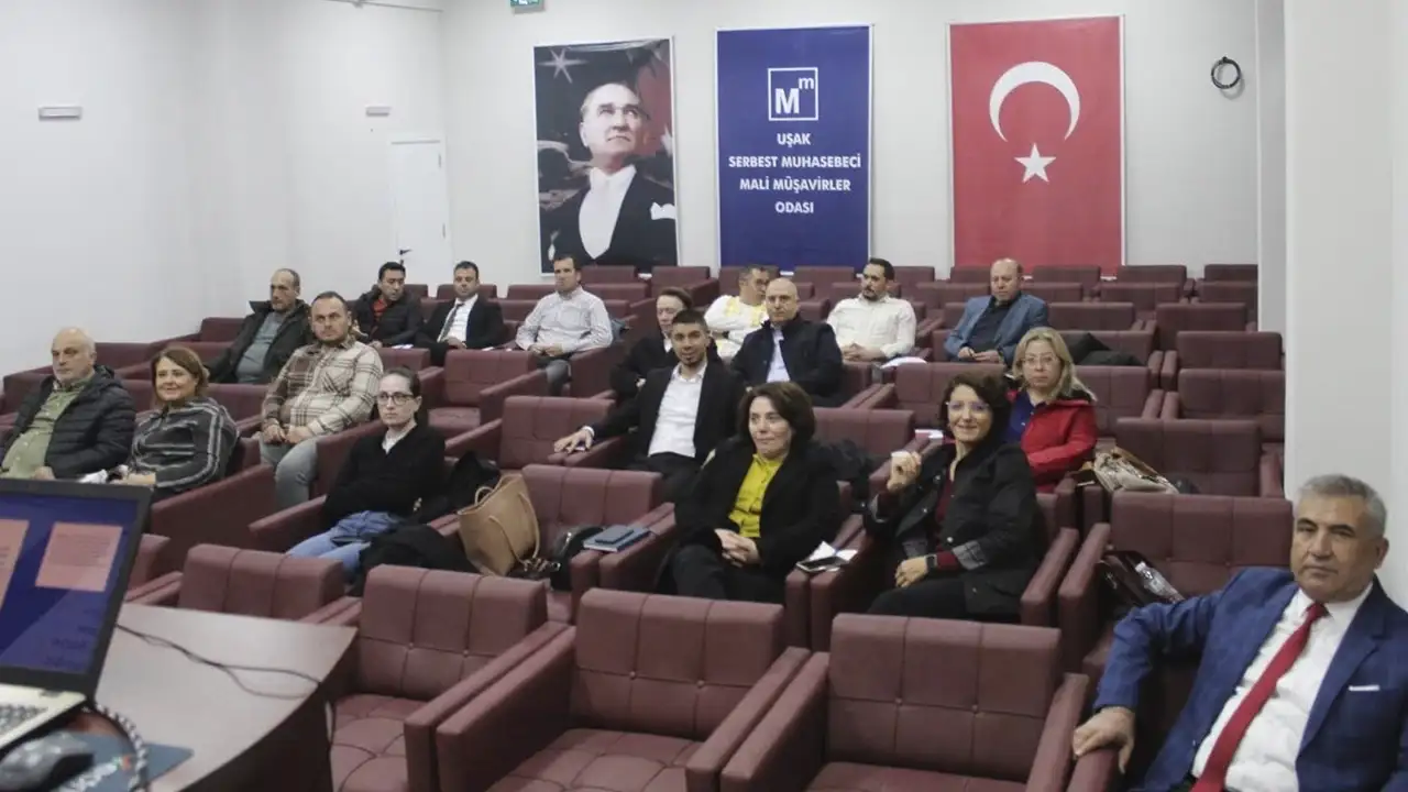 Uşak’ta mali müşavirler bilirkişilik eğitiminde buluştu