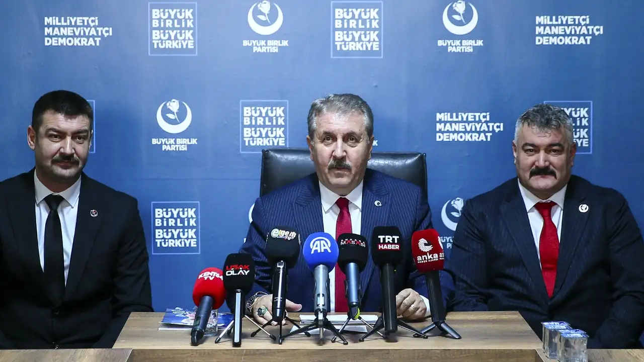 BBP Lideri Destici: Uşak’ta su kaybı yüzde 50’ye varıyor