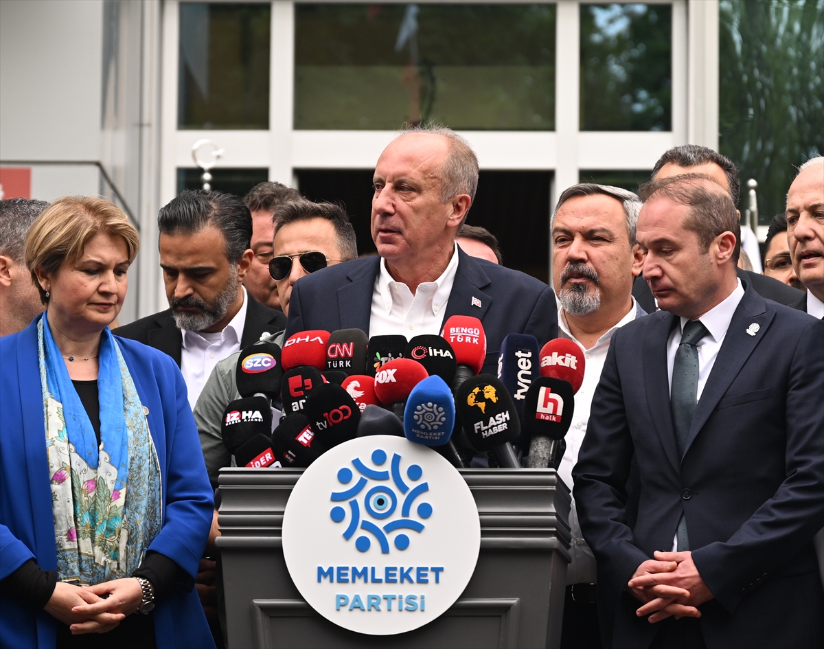 Muharrem İnce Cumhurbaşkanlığı Adaylığından Çekildi!