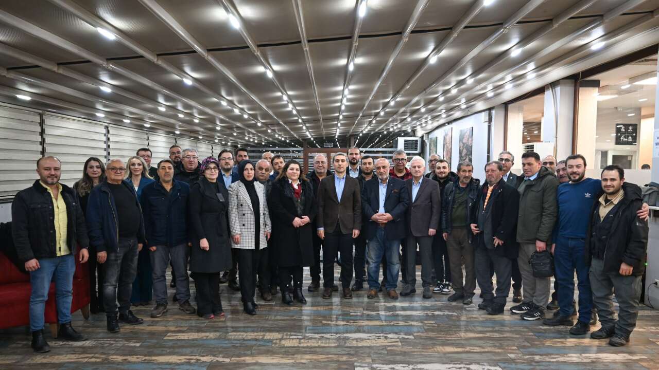 Vali Dr. Naci Aktaş gazetecilerle yemekte bir araya geldi