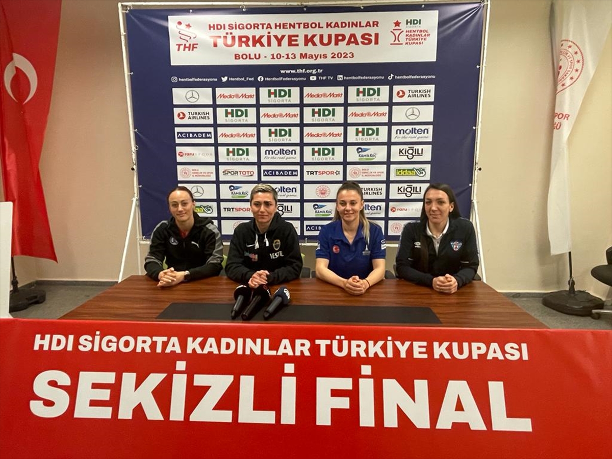 BOLU - Hentbolda Kadınlar Türkiye Kupası yarı final maçları yarın oynanacak
