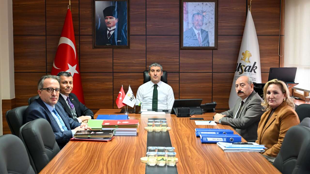Vali Aktaş başkanlığında Banaz TDİOSB toplantısı yapıldı