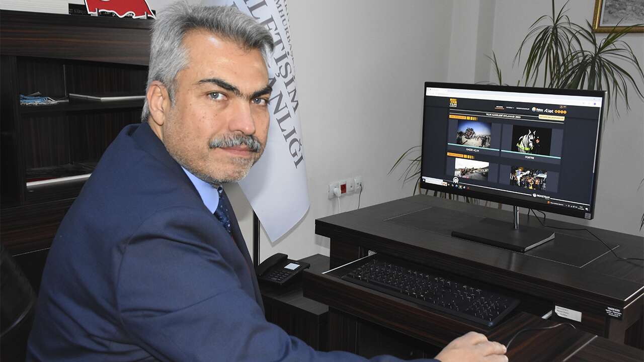 İletişim Başkanlığı Afyonkarahisar Bölge Müdürü Ülgen, AA'nın "Yılın Kareleri" oylamasına katıldı