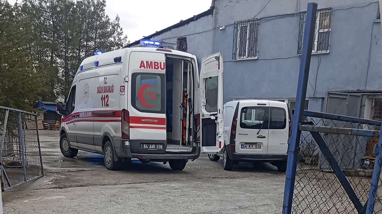 Uşak OSB'de iş kazası: İşçi kolunu makinaya kaptırdı