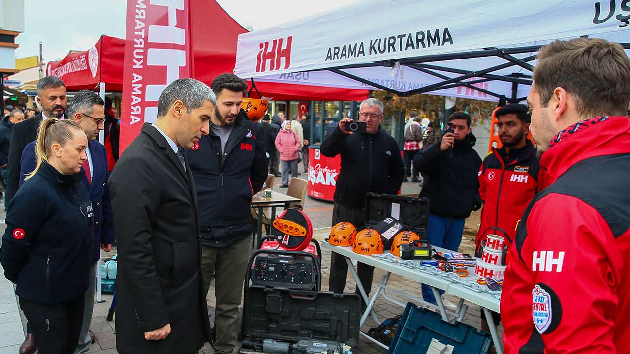 AFAD’dan Uşak’ta Deprem Farkındalık Programı
