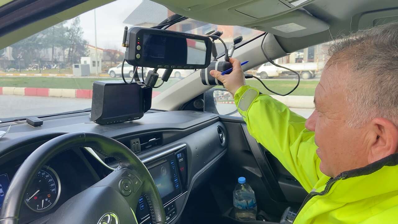 Uşak’ta 2 Bin 513 araca "aşırı hız cezası"