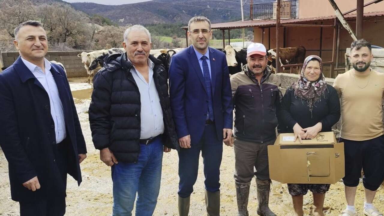 Tarım Müdürü Kayağıl köyündeki ari işletmeleri ziyaret etti