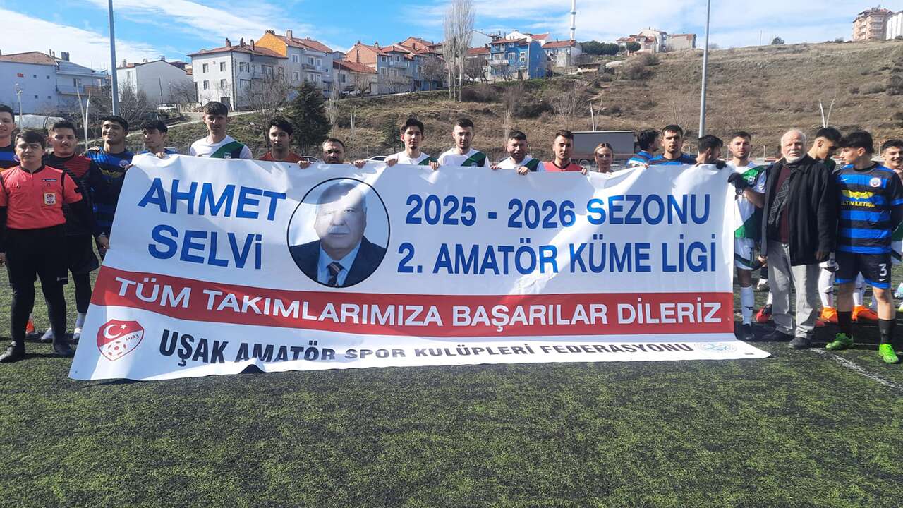 Uşak 2. Amatör Lig’de yeni sezon heyecanı başladı