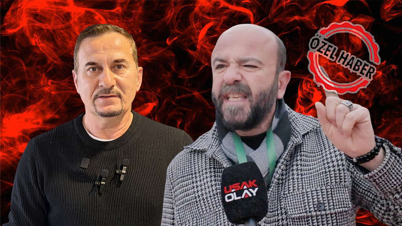 Uşakspor'da Mustafa Yalım ile Ergün Penbe arasında yumruklu kavga