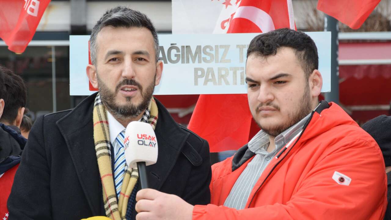 BTP Gençlik Kolları Başkanı Fatih Akburak Uşak’ta Konuştu