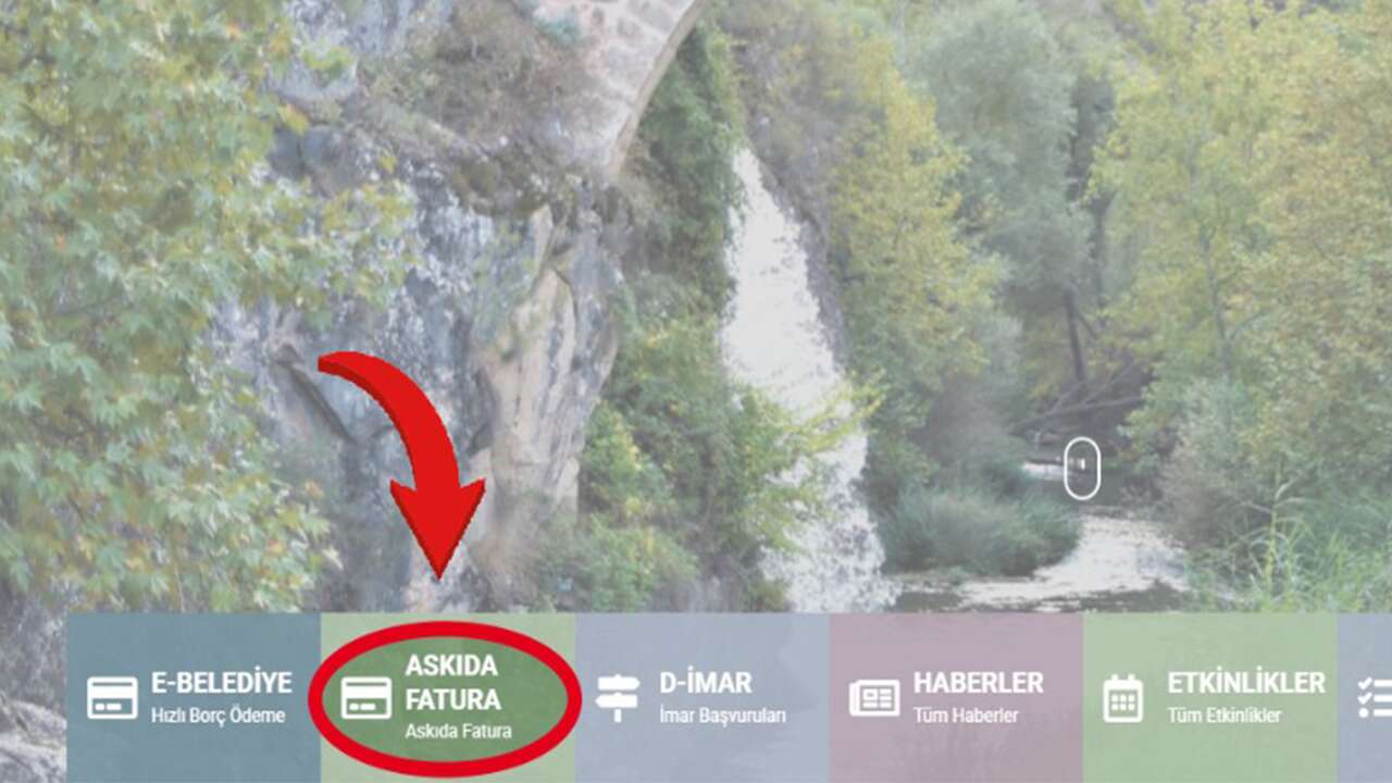 Uşak'ta dar gelirli vatandaşlara askıda su faturası desteği