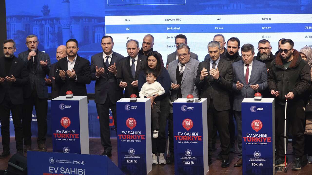 Uşak’ta 2 Bin 558 TOKİ Konutunun Kurası Tamamlandı