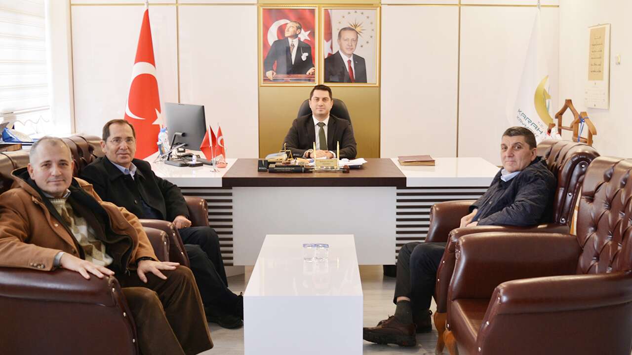 Karahallılar Vakfı’ndan Kaymakam Çelebi’ye Ziyaret