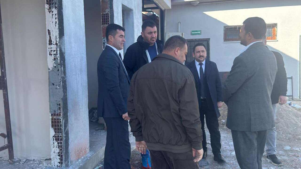 İl Müdürü Çakar Çalışmaları Yerinde İnceledi