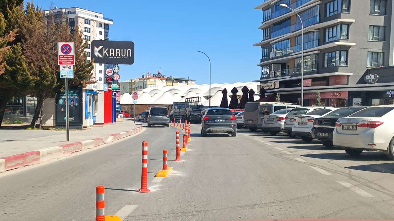 Atapark'taki trafik çilesine dubalı önlem