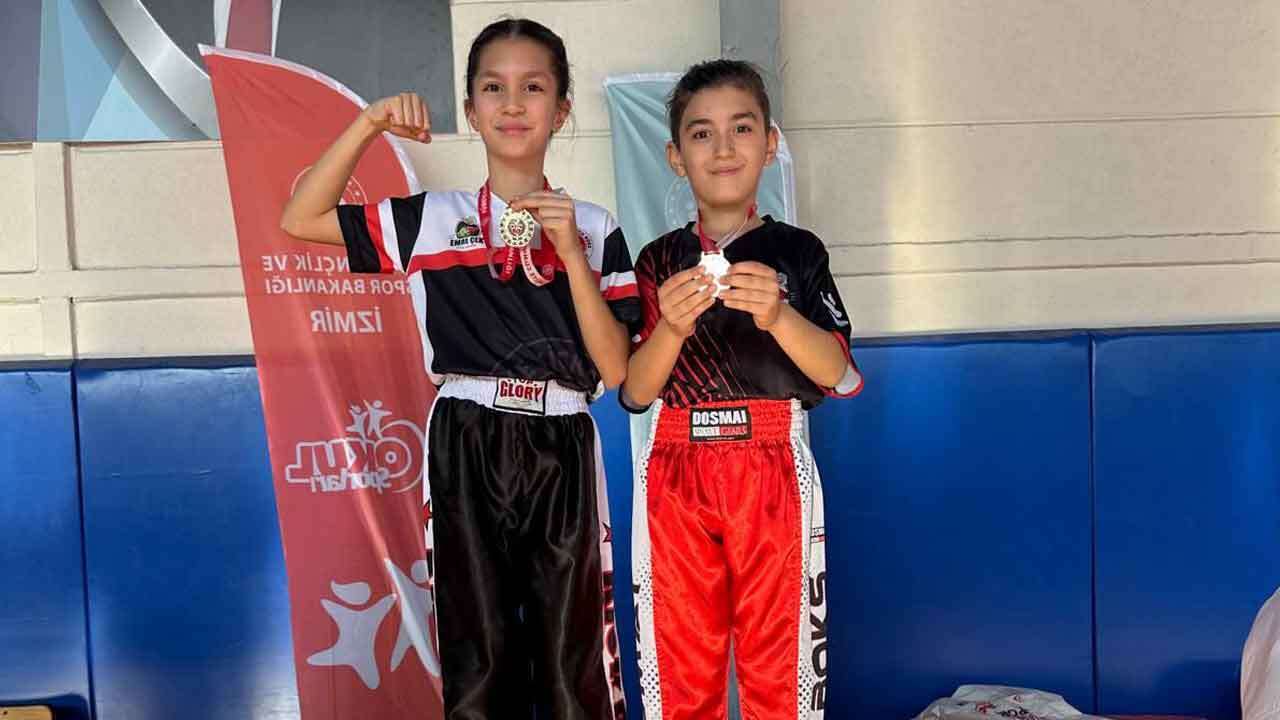Uşaklı Kardeşlerden Kick Boks Turnuvasında Çifte Şampiyonluk