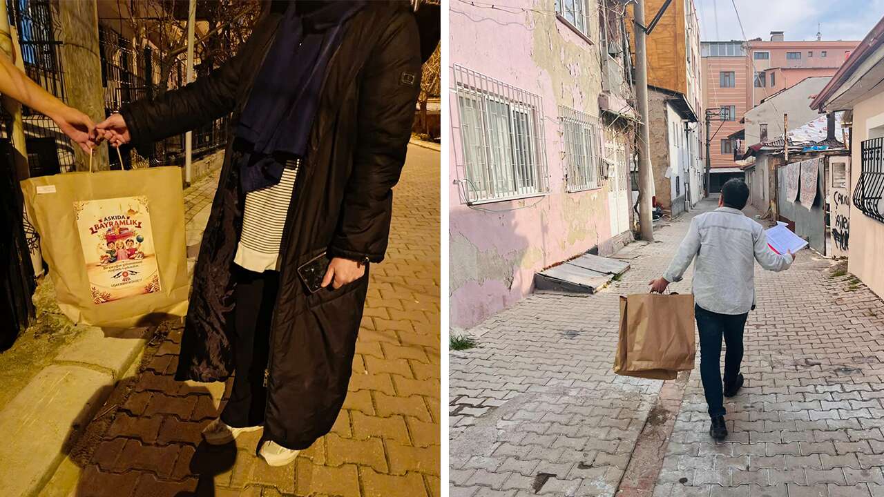“Askıda Bayramlık” projesi ile çocuklara çifte bayram