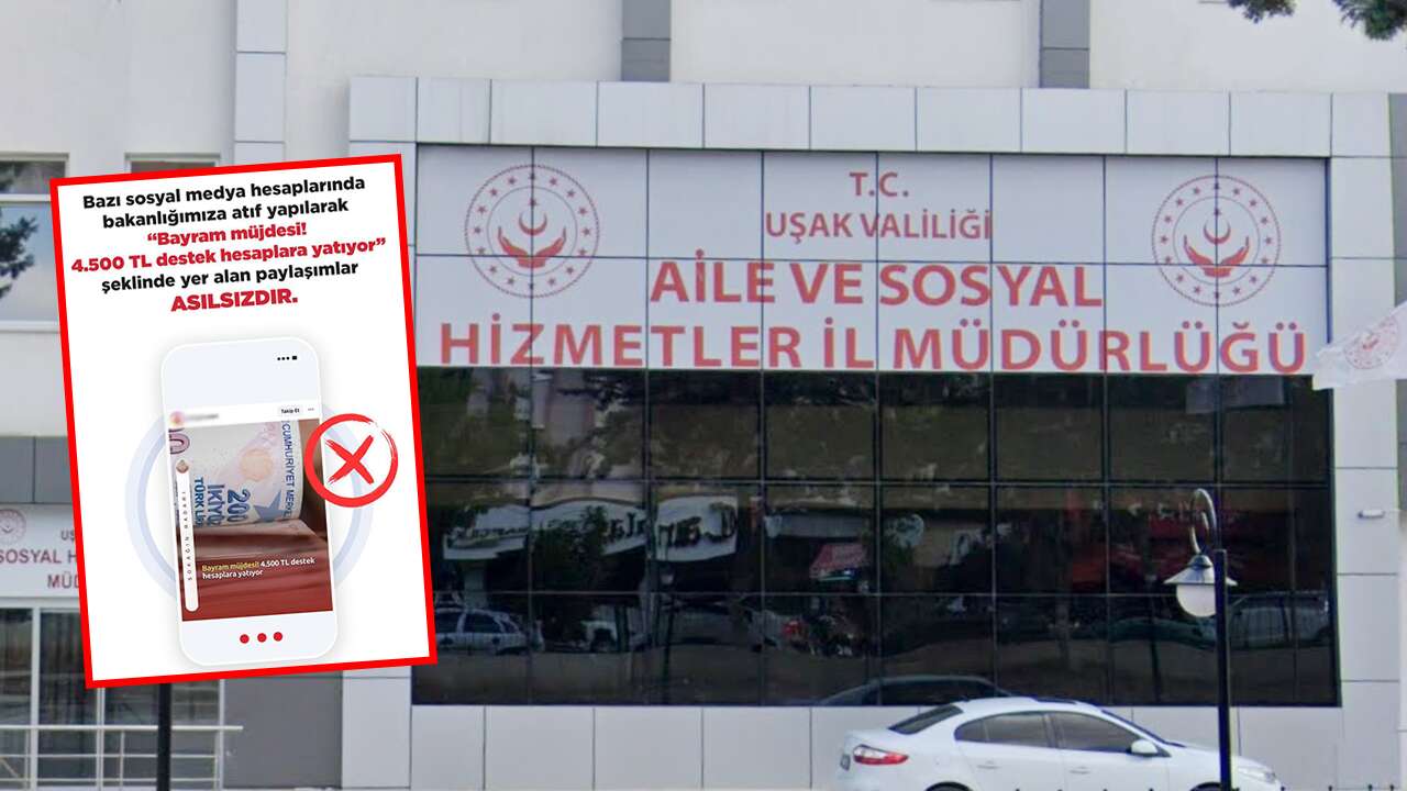 Uşaklılar dikkat.. Bakanlık uyardı: o paylaşımlara inanmayın!