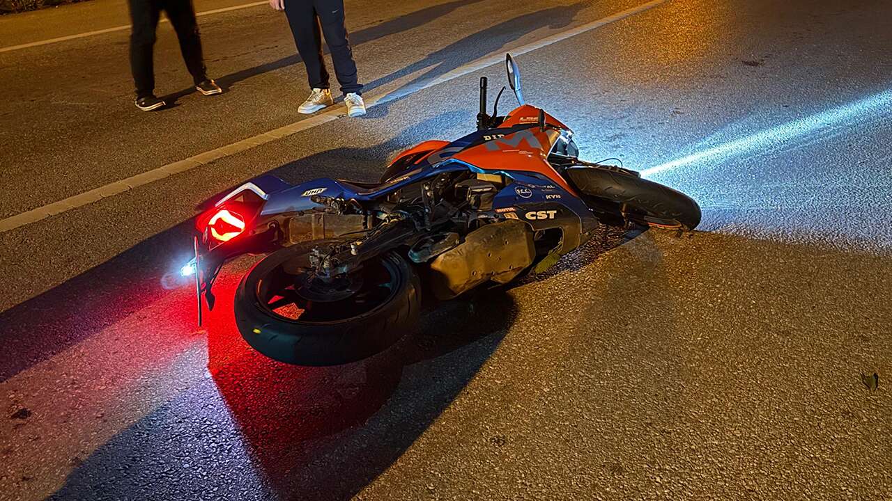 Muğla'da devrilen motosikletin sürücüsü öldü