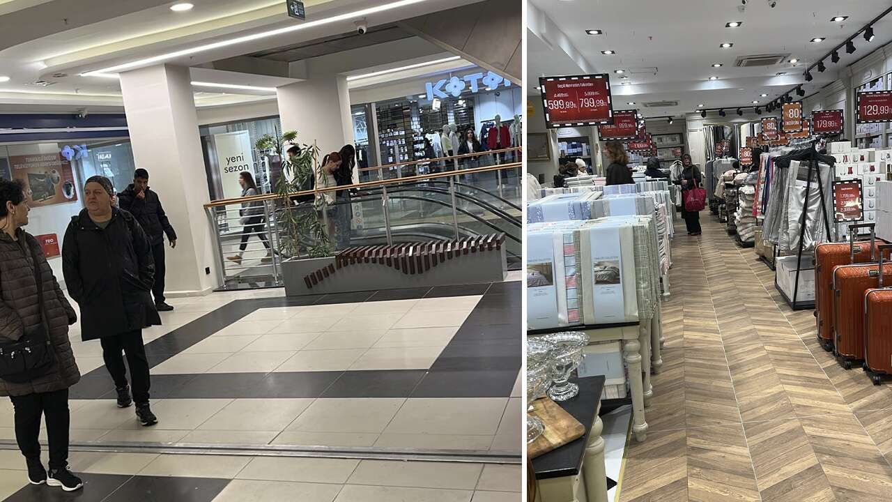 Uşak’ta Karun AVM yeniden açıldı, mağazalar hizmete başladı