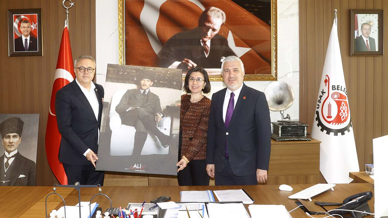 CHP Uşak Teşkilatından Terekeci'ye ziyaret