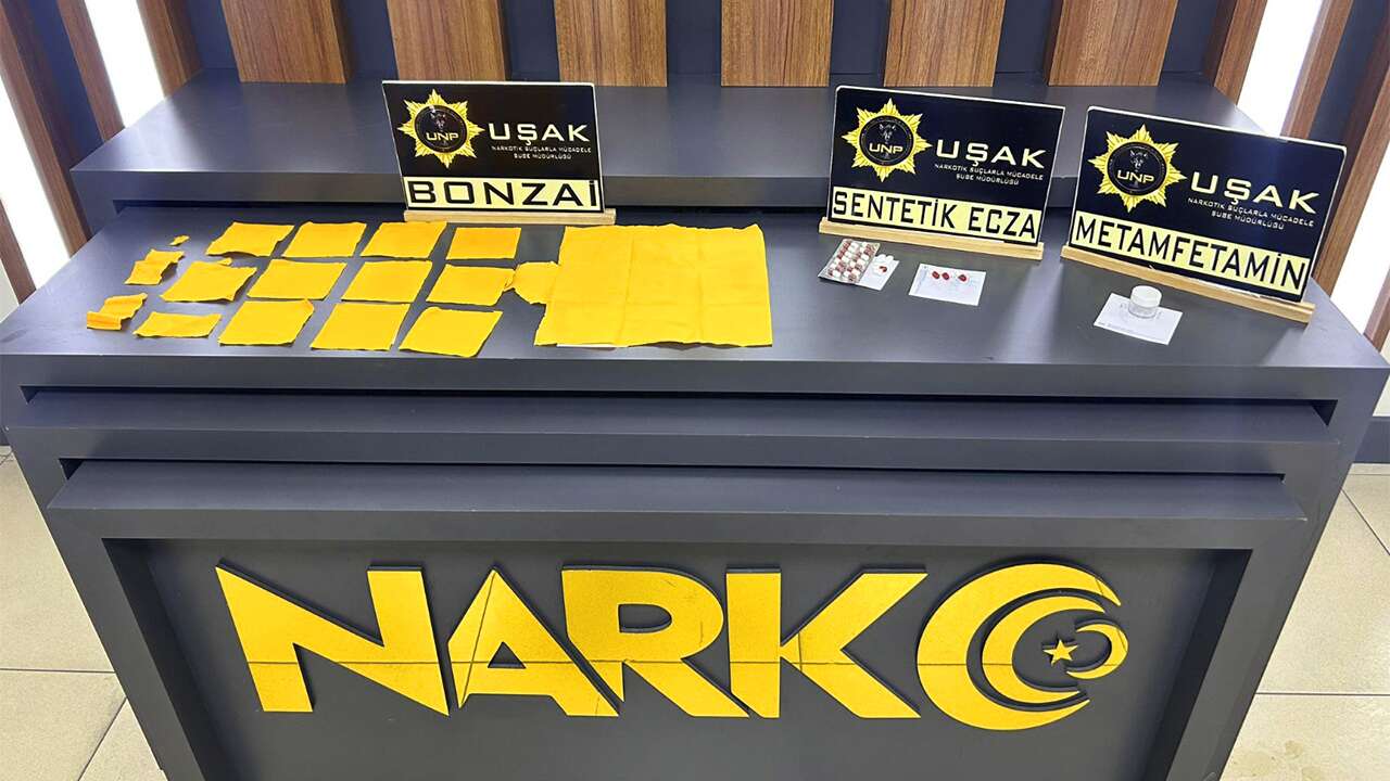 Uşak’ta uyuşturucu operasyonu: 5 kişi tutuklandı