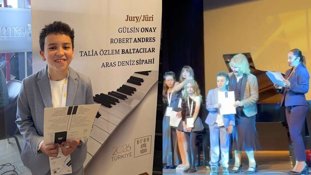 Uşaklı piyanist Mete Yarar’dan uluslararası başarı