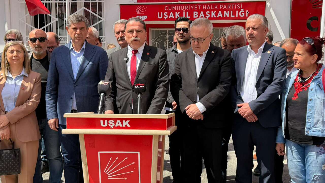 CHP İl Sekreteri Arslan; "Uşak'ta halkın iradesine müdahale ediliyor”