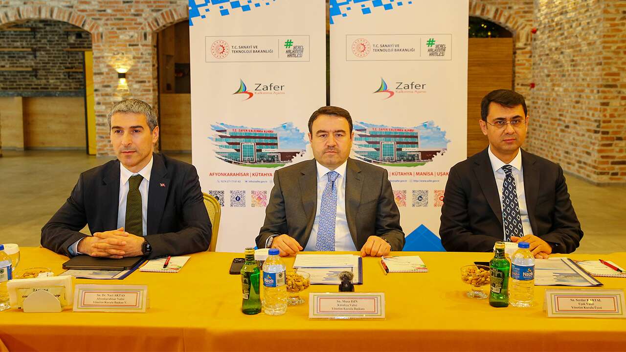 Zafer Kalkınma Ajansı Yönetim Kurulu Uşak'ta toplandı