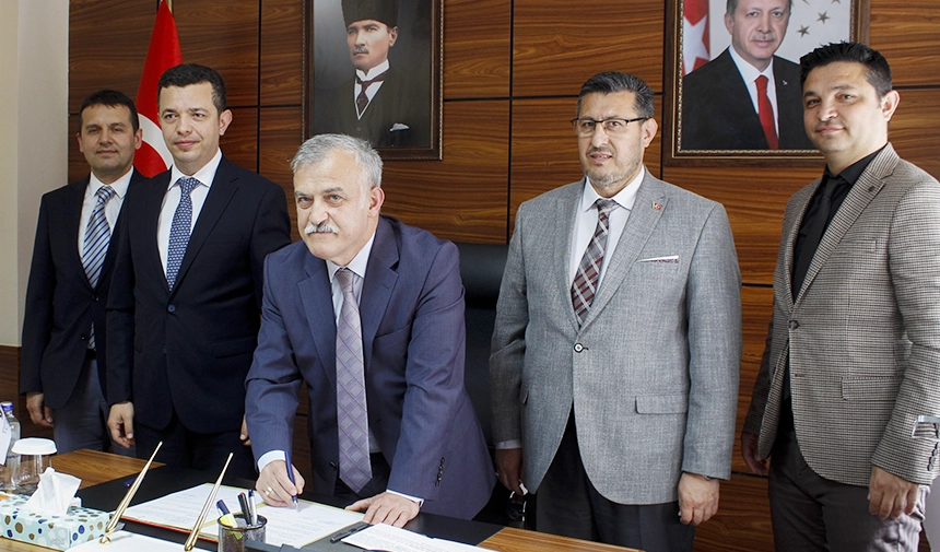 28 Bin Metrekare Alana Kurulacak Olan Güneş Enerji Santrali İçin Protokol İmzalandı